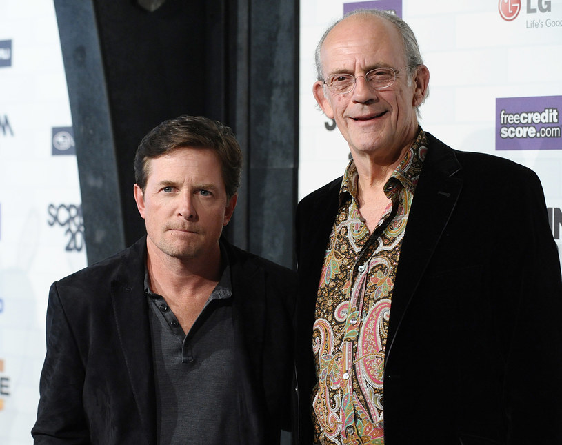 Michael J. Fox i Christopher Lloyd w 2010 roku /Jason LaVeris/FilmMagic /Getty Images
