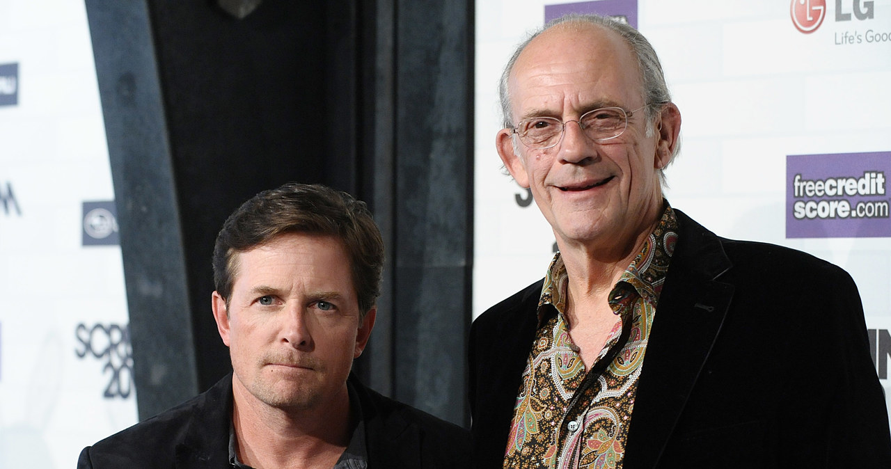 Michael J. Fox i Christopher Lloyd w 2010 roku /Jason LaVeris/FilmMagic /Getty Images