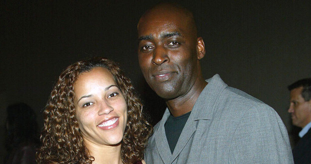 Michael Jace z żoną April /Frederick M. Brown /Getty Images