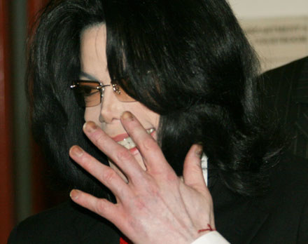 Michael Jackson bez maski fot. Pool /Getty Images/Flash Press Media