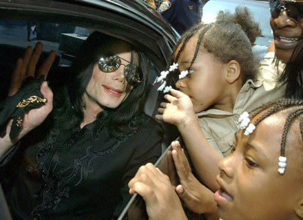 Michael Jackson dzień przed podpisaniem testamentu /arch. AFP