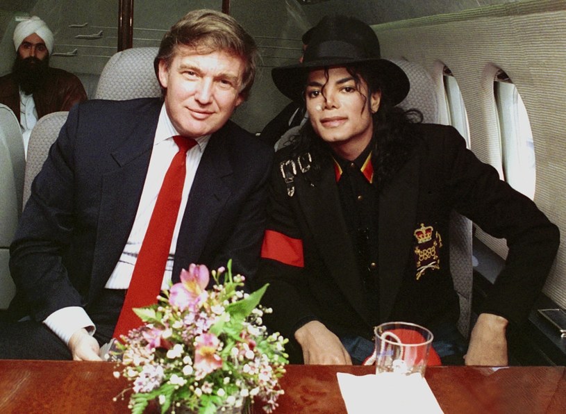 Michael Jackson i Donald Trump /Donna Connor /Getty Images