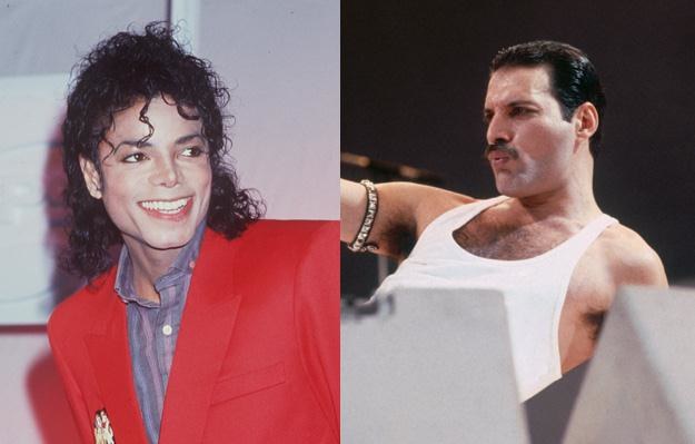 Michael Jackson i Freddie Mercury zaprzyjaźnili się fot. Dave Hogan /Getty Images/Flash Press Media
