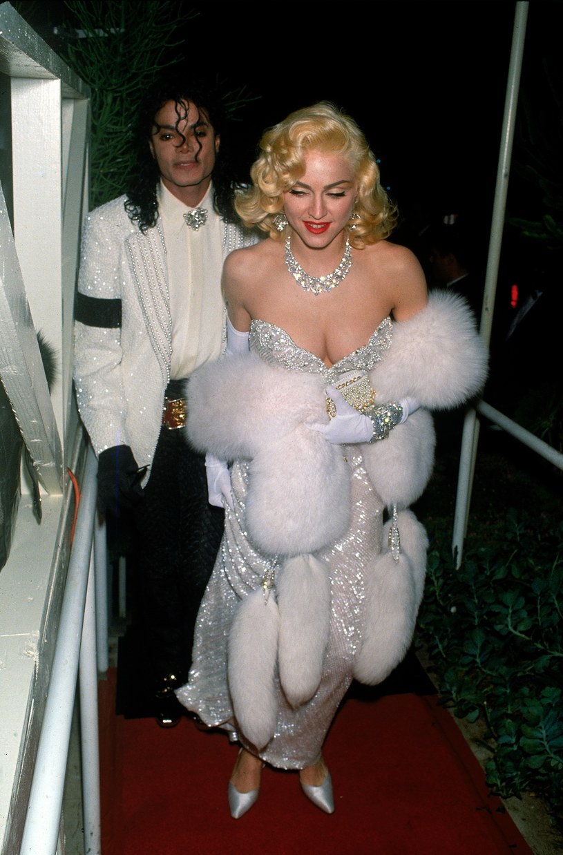 Michael Jackson i Madonna w 1991 roku /Ron Galella /Getty Images