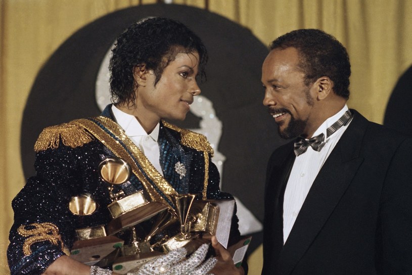 Michael Jackson i Quincy Jones /AP Photo/Doug Pizac/Saxon /East News