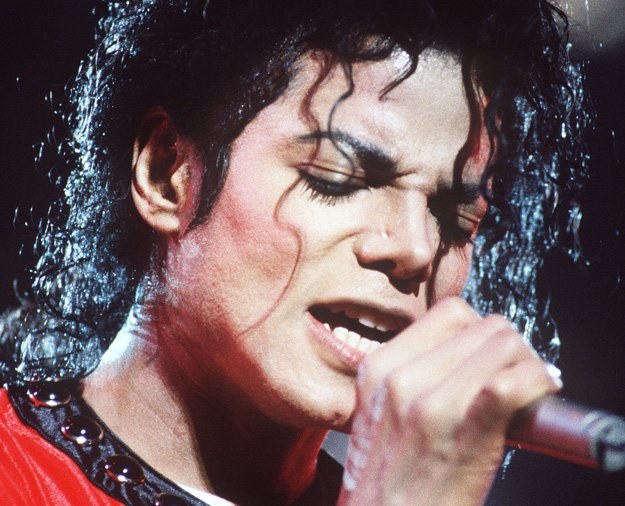 Michael Jackson już z poprawionym chirurgicznie nosem - fot. Dave Hogan /Getty Images/Flash Press Media