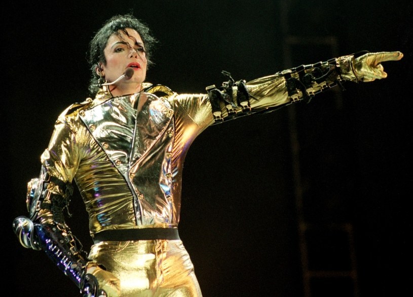 Michael Jackson podczas koncertu /Getty Images