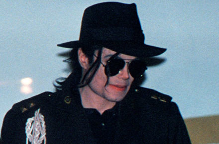 Michael Jackson w kapeluszu /arch. AFP