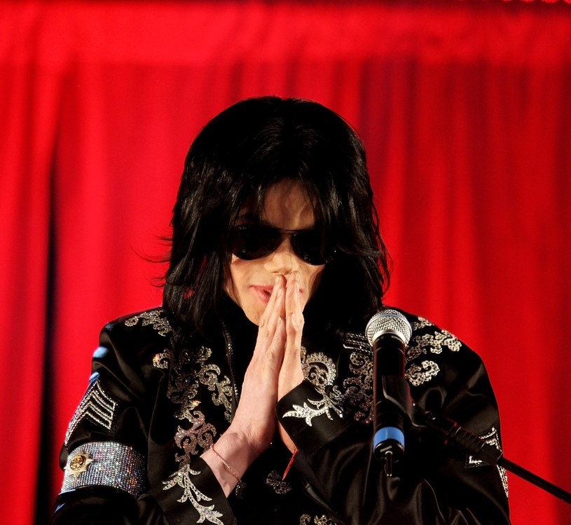 Michael Jackson w Londynie /Dave Hogan /Getty Images