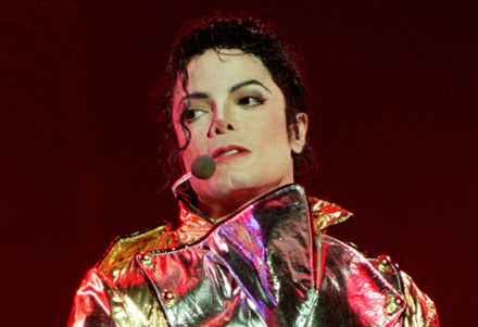 Michael Jackson w połowie lat 90. fot. Phil Walter /Getty Images/Flash Press Media