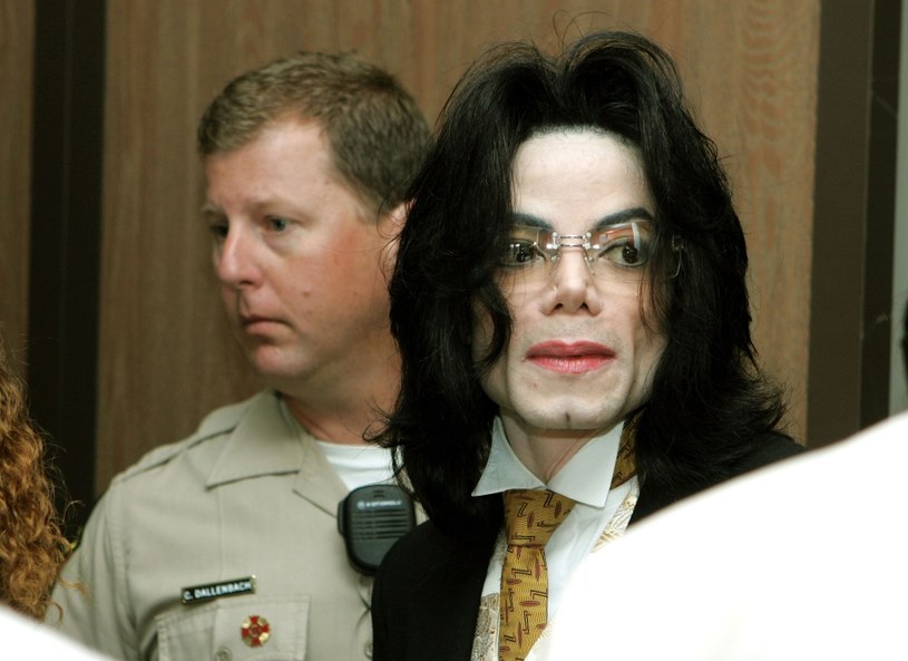 Michael Jackson w sądzie /Justin Sullivan /Getty Images