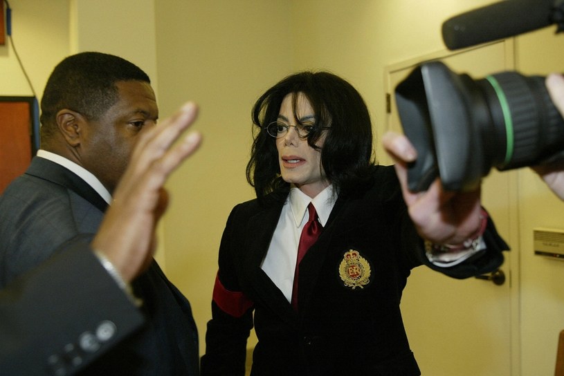 Michael Jackson w sądzie /Pool /Getty Images