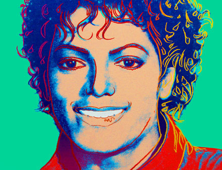 Michael Jackson według Andy'ego Warhola /arch. AFP