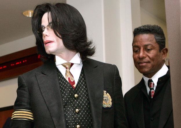 Michael Jackson z bratem Jermainem fot. Justin Sullivan /Getty Images