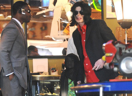 Michael Jackson z córką /Agencja FORUM