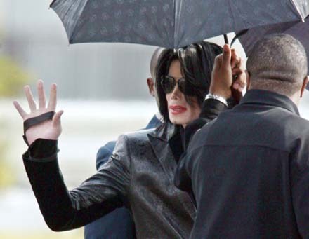 Michael Jackson żegna Las Vegas /arch. AFP
