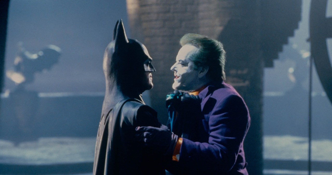 Michael Keaton i Jack Nicholson w filmie "Batman" /Murray Close / Contributor /Getty Images