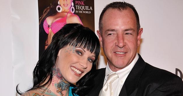 Michael Lohan i Michelle "Bombshell" McGee, fot.Michael Tullberg &nbsp; /Getty Images/Flash Press Media