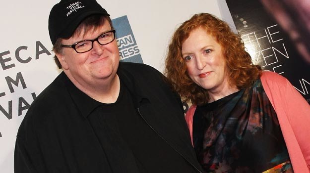 Michael Moore był z żoną 21 lat - fot. Neilson Barnard /Getty Images/Flash Press Media