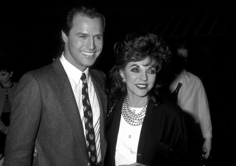 Michael Nader i Joan Collins spotkali się na planie serialu "Dynastia"