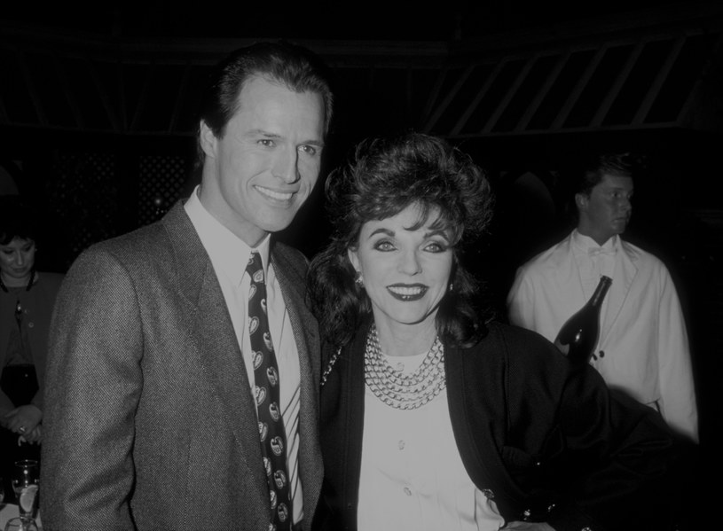 Michael Nader i Joan Collins / Ron Galella/Ron Galella Collection  /Getty Images