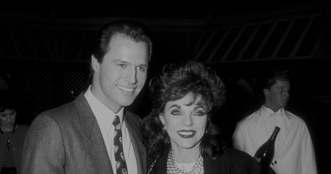 Michael Nader i Joan Collins / Ron Galella/Ron Galella Collection  /Getty Images