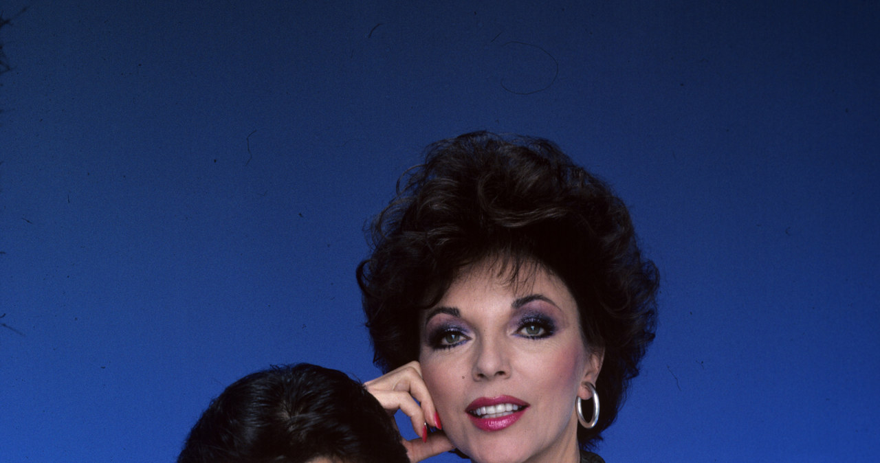 Michael Nader i Joan Collins /Getty Images