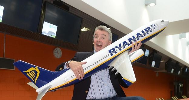Michael O'Leary, prezes zarządu Ryanair, fot. Piotr Bławicki /Agencja SE/East News