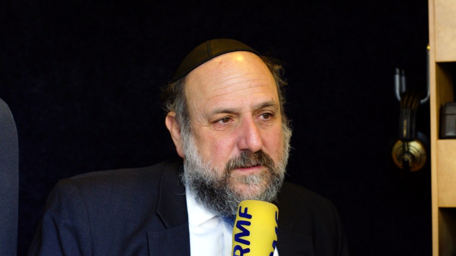 Michael Schudrich w Kontrwywiadzie RMF FM /Michał Dukaczewski /RMF FM