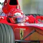 Michael Schumacher testuje opony we Fiorano