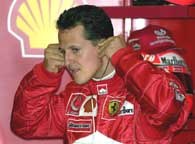 Michael Schumacher wywalczył swoje 46. pole position /poboczem.pl