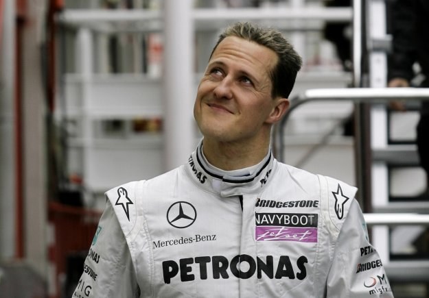 Michael Schumacher z optymizmem patrzy w przyszłość /AFP