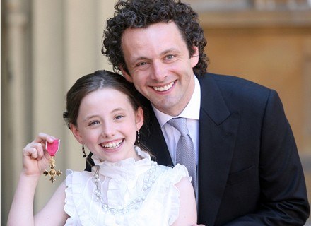 Michael Sheen i Lily /Getty Images/Flash Press Media
