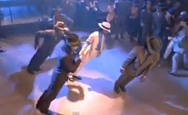Michaela Jackson zaprzecza prawom fizyki w klipie do "Smooth Criminal" /