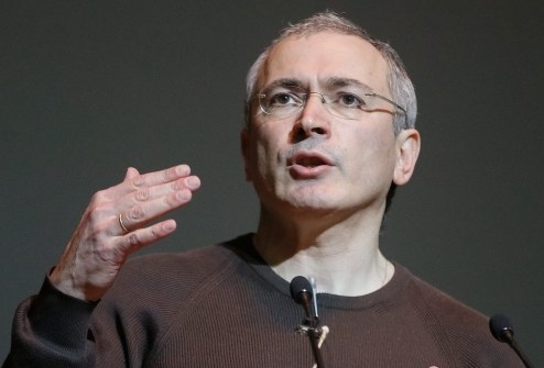 Michaił Chodorkowski /PAP/EPA/SERGEY DOLZHENKO /PAP/EPA