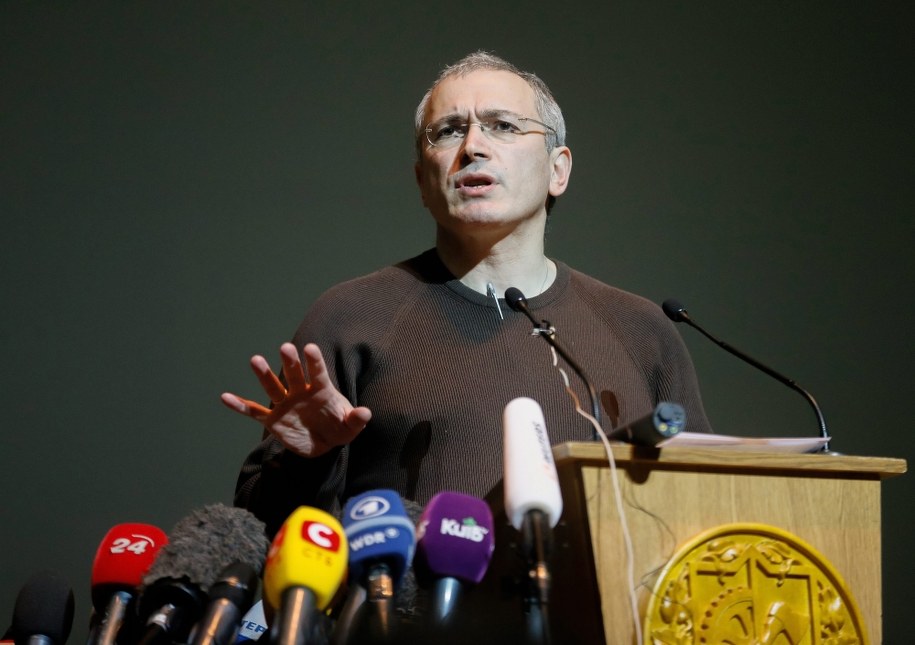 Michaił Chodorkowski /SERGEY DOLZHENKO /PAP/EPA