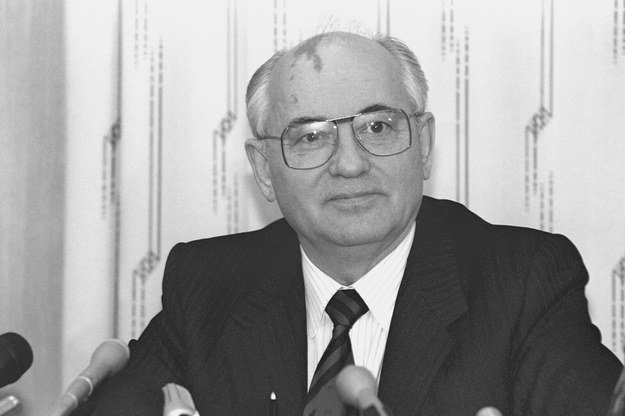 Michaił Gorbaczow na zdjęciu z 1992 roku /STRINGER /PAP/EPA