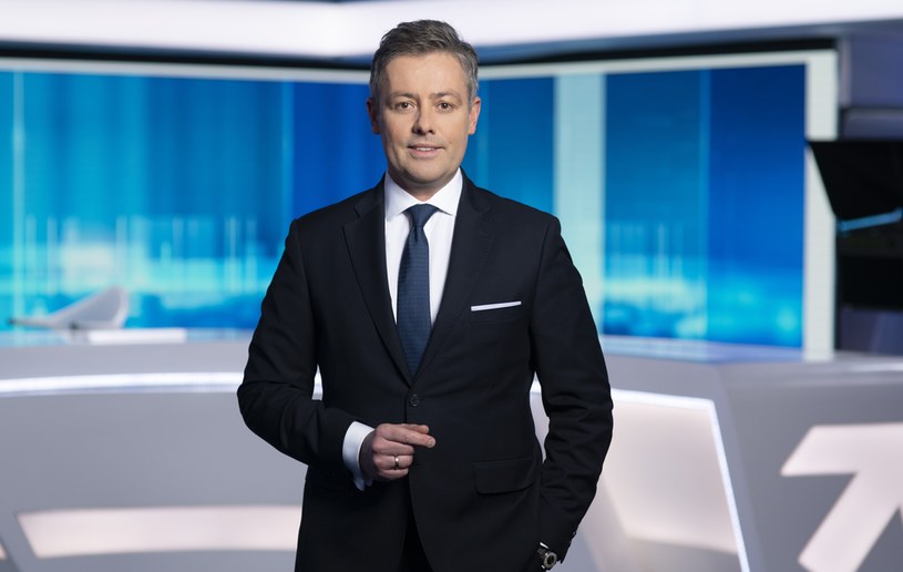 Michał Cholewiński poprowadzi sylwestrowe wydanie "Wydarzeń" /Polsat