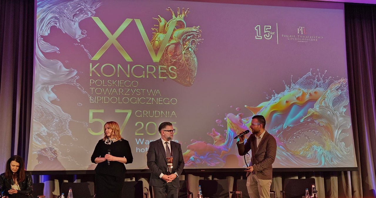 Michał Dobrołowicz odebrał Nagrodę QuoLipid. Galeria