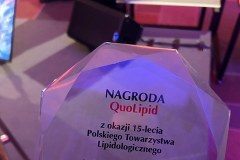 Michał Dobrołowicz odebrał Nagrodę QuoLipid. Galeria