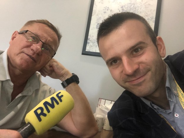 Michał Dobrołowicz rozmawiał z Ryszardem Janikowskim /Michał Dobrołowcz /RMF FM
