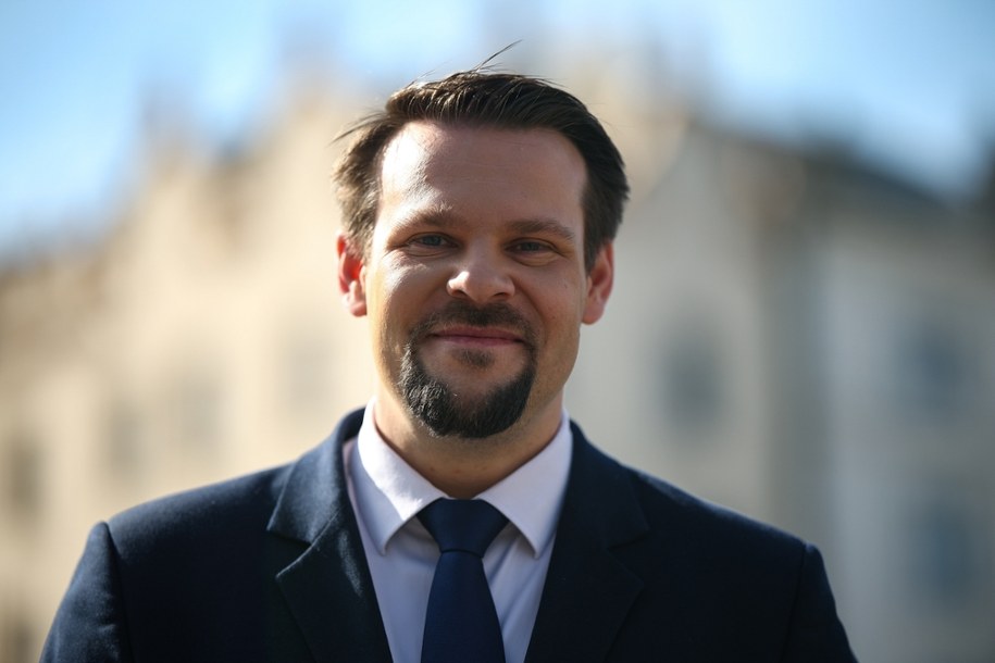 Michał Drewnicki - kandydat PiS w wyborach na prezydenta Krakowa /Łukasz Gągulski /PAP