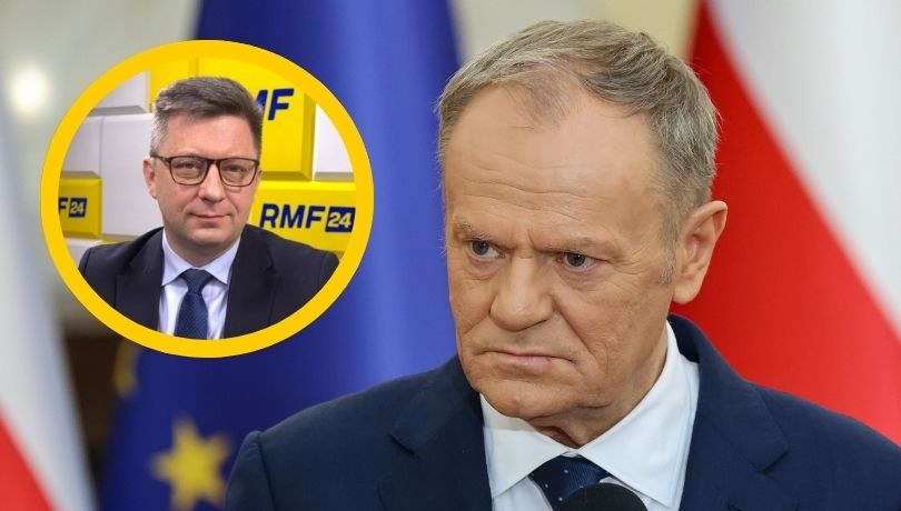 Michał Dworczyk w Gościu Krzysztofa Ziemca w RMF FM oskarżył rząd Donalda Tuska o próbę wprowadzenia cenzury /Albert Zawada /PAP