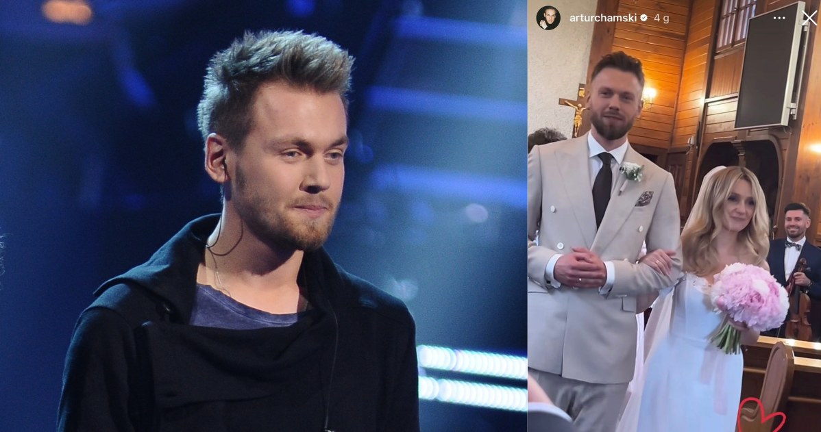 Michał Grobelny stanął na ślubnym kobiercu /Piotr Andrzejczak/MW Media/Instagram @michalgrobelny.official