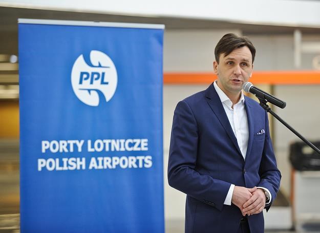 Michał Kaczmarzyk, naczelny dyrektor P.P. Porty Lotnicze, dyrektor Lotniska Chopina /PAP