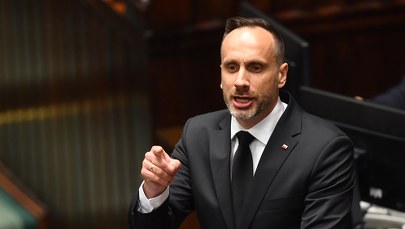 Michał Kołodziejczak dał Januszowi Kowalskiemu kredki i zeszyt, "by rysował sobie traktory" 