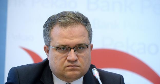 Michał Krupiński, były prezes Pekao SA. Fot. Jan Bielecki /Agencja SE/East News