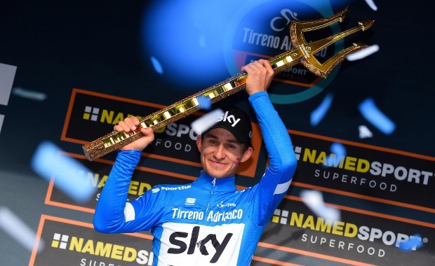 Michał Kwiatkowski wygrał wyścig kolarski Tirreno-Adriatico