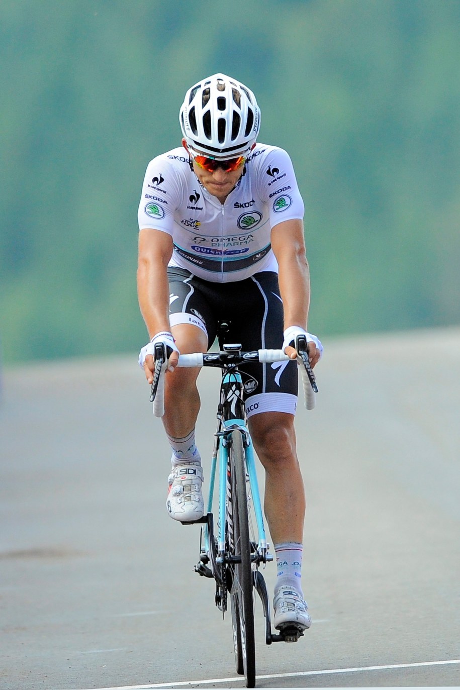 Michał Kwiatkowski /NICOLAS BOUVY  /PAP/EPA