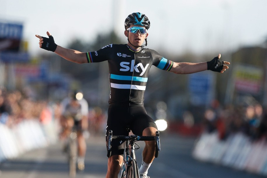 Michał Kwiatkowski /LAURENT DUBRULE    /PAP/EPA